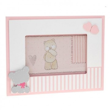 Moldura Tiny Tedy Pink