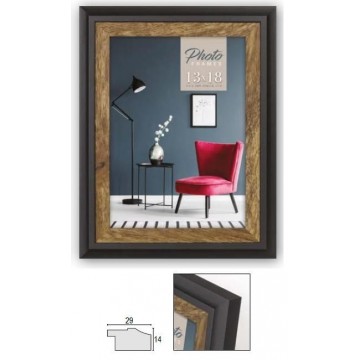 Moldura Enna Black