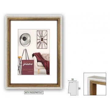 Moldura Palm White