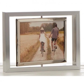 Moldura Bright Silver Spin