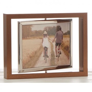 Moldura Cooper Silver Spin