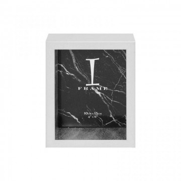 Moldura Silver & White Box