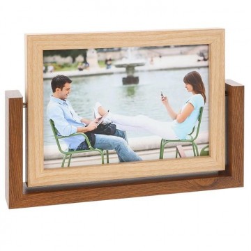 Moldura Two Tone Wood Dark...