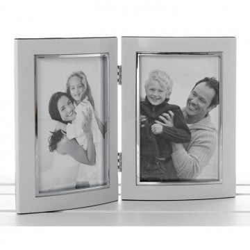 Moldura White Anodised Double