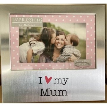 Moldura "I Love Mum"