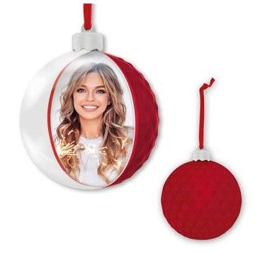 Bola de Natal Diamond Red
