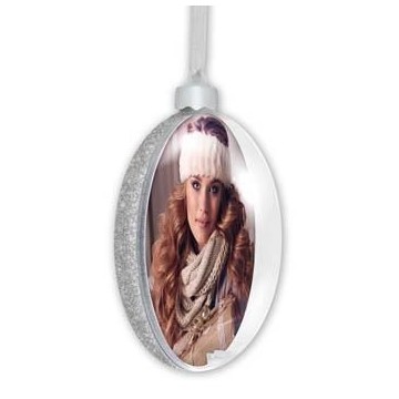 Bola de Natal Achatada...