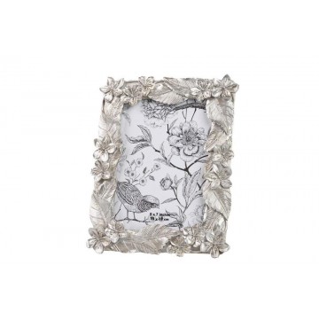 Moldura Resina Prateada