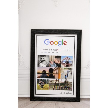 Moldura Google 20x30