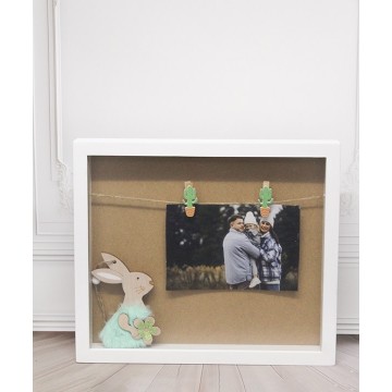 Moldura 376 com Coelho