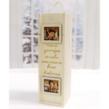 Caixa para Garrafa de Vinho