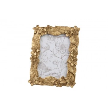 Moldura Resina Dourada